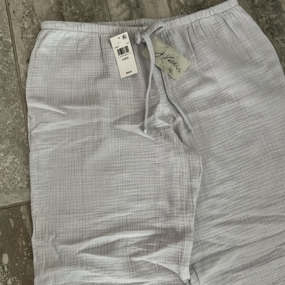 NEW J. Valdi Lavender Beach Pants Swim Cover Up, Size XL New w/Tag Retail $58 - Picture 4 of 7